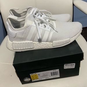 Nmd_r1 triple white. With box 9/10 condition